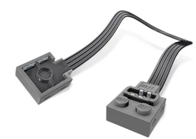 LEGO 60656 dbg Electric Power Functions Extension one Light Bluish Gray End 20cm - Image 1 of 2