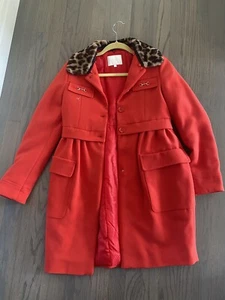 Gucci European Designer  Made In Italy girls size 12 Coat Coral - Picture 1 of 7