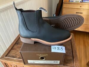 NEW R.M. Williams Gifford(Chelsea/Gardener) Black Boots Mint US 8.5 $495 New