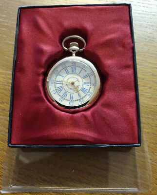 Taschenuhr Taschen Uhr mit Motiv Silber Farben OVP - Bild 1 von 2