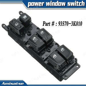 93570-3K010 Master Window Motor Control Switch for Hyundai Sonata 2005 2006 2007 - Picture 1 of 18