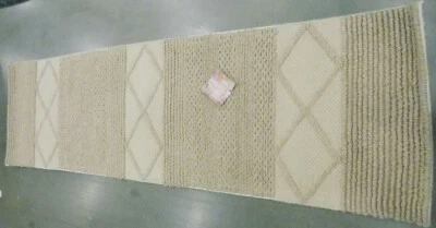 Alfombra BEIGE 2'-3" X 8' dañada precio reducido 1172582669 NAT217A-28 Foto 1 de 4