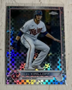 ALEX KIRILLOFF / 2022 Topps Chrome / X-FRACTOR #105 / Minnesota Twins - Picture 1 of 2