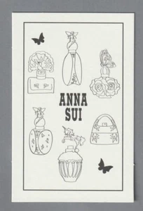 Carte publicitaire - advertising card - Fantasia d'Anna Sui - Foto 1 di 2