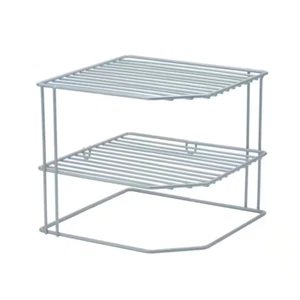 Corner Shelf Organizer in Grey - Picture 1 of 4