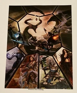 Magic MTG Conflux February 2009 Promotional Art Print Poster NEW TCG CCG - Picture 1 of 2