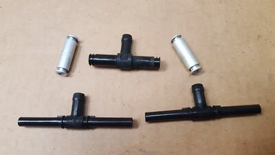1986 1987 Kawasaki ZX1000 NINJA 1000R carburetor fuel air joint tee pipe set OEM — 第 1/3 张图片