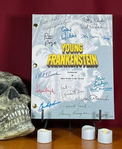 Young Frankenstein Script signed - Autogramm Reprints - 137 Seiten - Gene Wilder - Bild 1 von 8