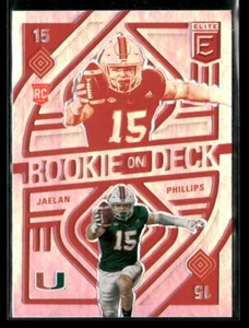 Donruss Elite Jaelan Phillips 2021 #RD18 novato en cubierta radiocontrol inserción Miami - Imagen 1 de 2