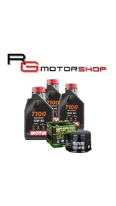 Tagliando YAMAHA TMax 500 2001 - 2016 ( 3L MOTUL 7100 10W40 + Filtro HF985) - Foto 1 di 1