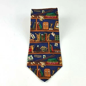 Alyn Neckwear Herren Krawatte Golf Collection 100% Seide Krawatte Mehrfarbig  - Bild 1 von 6