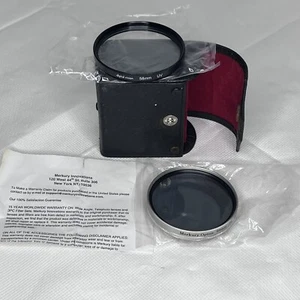 Japan Merkury Optics 58mm Camera Lens Set (UV, & PL) W/ Case ! Fast Shipping! - Picture 1 of 12