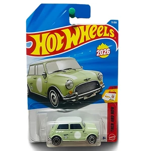 Estuche Hot Wheels 2026 C Austin Mini Cooper S Verde - Tarjeta Larga Serie 71/250 - Imagen 1 de 8