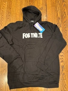 Fortnite Pullover Felpa con Cappuccio Nero Teen Ragazzo Taglia 15-16 anni Nuovo - Foto 1 di 6