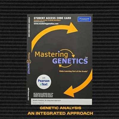 Mastering Genetics: Genetic Analysis Access Code Card | Pearson NEW Sealed - Image 1 of 3