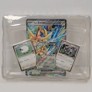 Hop's Zacian ex 193 JUMBO Black Star Promo w/ Hop's Wooloo & Dubwool Pokemon - Picture 1 of 2
