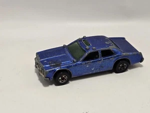 Vintage Hot Wheels Sheriff Car 1977 Hong Kong Blue - Picture 1 of 7