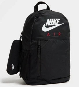 Nike Elemental Rucksack schwarz Mädchen Jungen Schultasche Reiserucksack Uni rot - Bild 1 von 4
