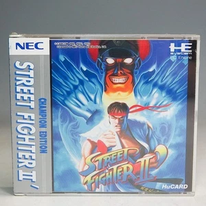 Street Fighter II Dash PC Engine HuCard Spiel NEC Avenue gebraucht, Gehäuseriss - Bild 1 von 4