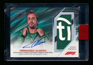 2023 Topps Dynasty F1 #DAP-FAII Fernando Alonso Patch Autograph #07/10 - Picture 1 of 2
