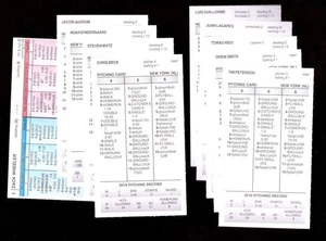 Strat-O-Matic 2018 solo jugadores adicionales - conjunto de equipo de los Mets de Nueva York - Imagen 1 de 4