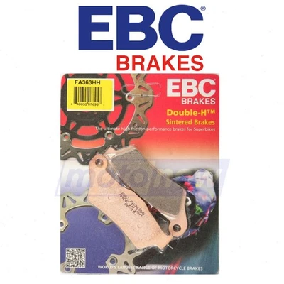 EBC Rear Double-H Sintered Brake Pads for 1995-1996 BMW R1100R - Brake Brake yn Foto 1 de 4
