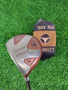 Vintage TaylorMade Ti Bubble 2 LH Driver 9.5 Stiff S-90 Graphite With Headcover - Picture 1 of 8