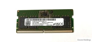 Dell Memory Module - DDR5 SDRAM - Non-ECC - Unbuffered - 8 GB - 1.1V - MVK8P - Picture 1 of 1
