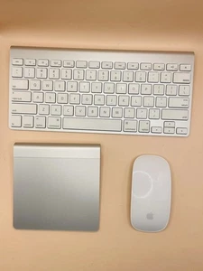 Apple Genuine Keyboard (A1314) Mouse (A1296) & Trackpad (A1339) - Tested/Works! - Picture 1 of 12