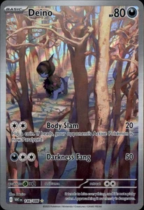 Deino - Holo Illustration Rare SV: White Flare 146/086 NM - Picture 1 of 2