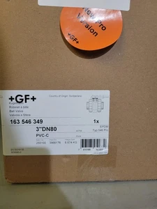 Georg Fischer +GF+ 161 546 349 3" True Union Kugelhahn - Neu im Karton PVC-C - Bild 1 von 4