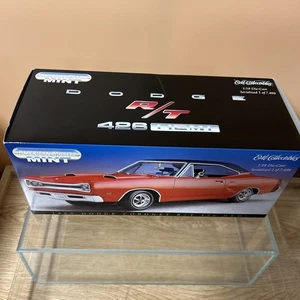 ERTL American Muscle Mint  1:18  1969 Dodge Coronet R/T 426 HEMI Red/Black New! - Picture 1 of 6