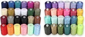 Bundle 48 Polyester Sewing Threads for Hand Stitching Quilting Sewing Machine - Picture 1 of 7