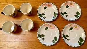 Villeroy & Boch Wild Rose Coffee/Tea Cup & Saucer Set Of 4 (#1) - Picture 1 of 8