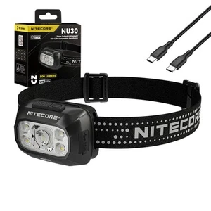 NITECORE NU30 Triple Output Lightweight Outdoor Headlamp - Picture 1 of 11