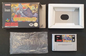 Console Super Nintendo Famicom SNES PAL ITA Italiano GiG Super Ghouls 'n Ghosts - Picture 1 of 10