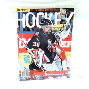 Beckett Hockey Monthly Aug. 1998 Dominik Hasek Buffalo Sabres - Imagen 1 de 2