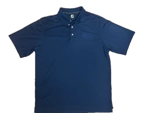Camisa Polo de Golf FJ Foot Joy Para Hombre Azul "Pine Meadows" Manga Corta Talla L - Nueva - Imagen 1 de 7