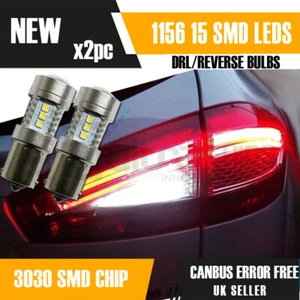 2x FORD MONDEO MK4 CANBUS RÜCKFAHRLICHT KIT UPGRADE HELL REIN WEISS BA15S - Bild 1 von 3