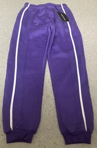 PRETTY LITTLE THING JOGGINGHOSE LILA MIT WEISSEN STREIFEN GRÖSSE 10 NEU MIT ETIKETT GESCHENK - Bild 1 von 12