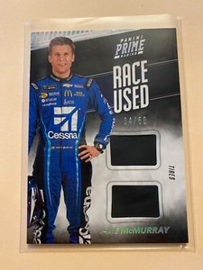A17,643 - 2018 Panini Prime Race Used Duals Tire #19 Jamie McMurray/50