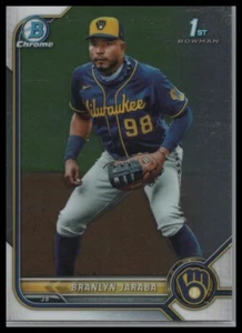 2022 Bowman #BCP-15 Branlyn Jaraba Chrome Prospects - Bild 1 von 2