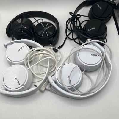 Sony MDR-ZX110NC/B Noise Canceling Headphones On Ear MDRZX110NC Black Set 4 - Image 1 of 4