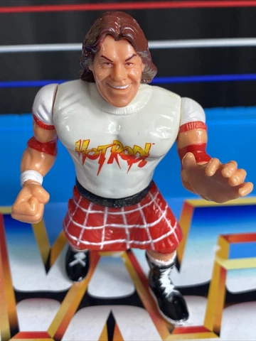 (1) ROWDY RODDY PIPER - 1991 - SERIES 2 - USED VINTAGE HASBRO WWF FIGURE Cover