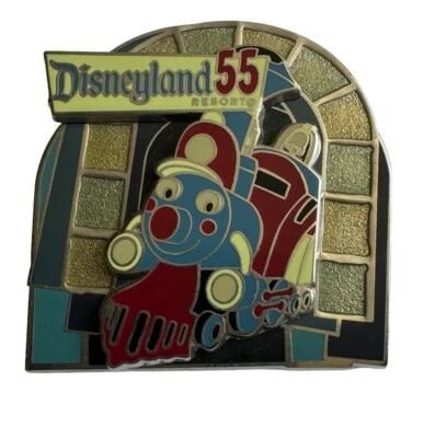Disney Casey Jr. Circus Train Pin 76079 DLR 55th Anniversary Cast Retro LE 750 - Image 1 of 3