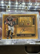 2023 PANINI GOLD STANDARD CHAD JOHNSON 10K AUTOGRAPHS /25 SSP BENGALS AUTO