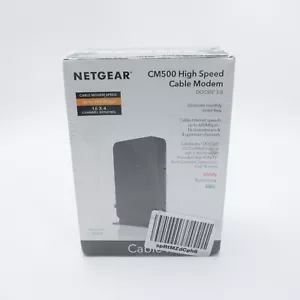 SEALED NETGEAR CM500-1AZNAS 16x4 DOCSIS 3.0 Cable Modem Max Speeds of 686mbps - Picture 1 of 1