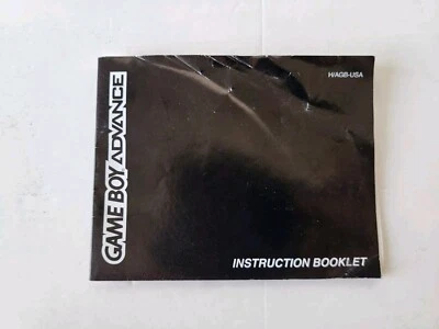 GBA SP Game Boy Advance SP System Instruction Booklet In English - Image 1 of 4