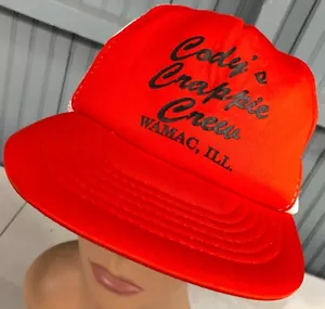 Gorra de béisbol Cody's Crappie Crew Fishing Illinois de colección gorra sombrero - Imagen 1 de 5