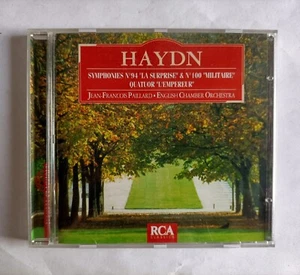 CD HAYDN "SYMPHONIES N° 94 & N° 100" J.-F. PAILLARD, RCA / COMME NEUF  - Imagen 1 de 2